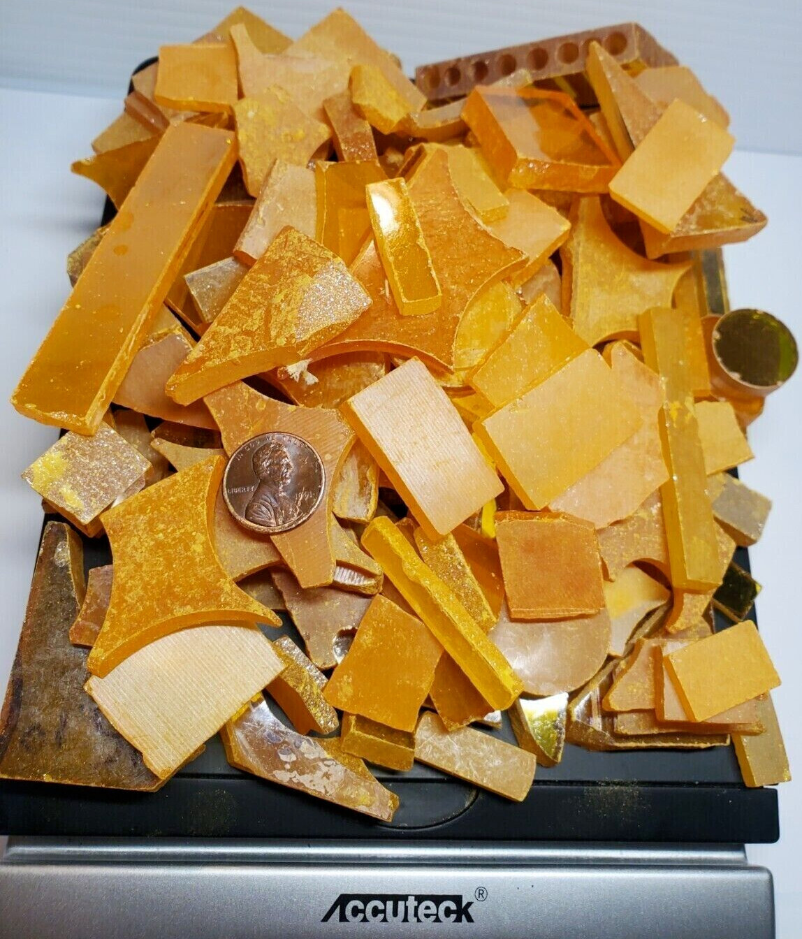 4+ Pounds ZNSE Zinc Selenide Crystal Substrate Raw Optics Material LOT