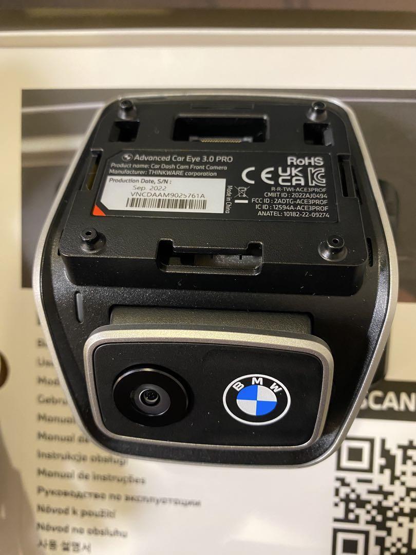 BMW Advanced Car Eye 3.0 pro Genuine Drive Recorder Front and Rear