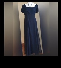 Alfred Angel Maxi  Navy Blue Dress