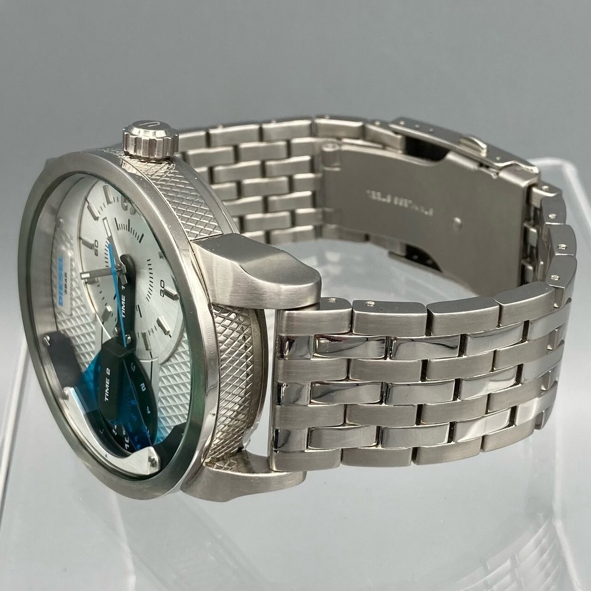 Diesel Mini Daddy Silver-Tone Watch DZ7305 | eBay Diesel Mini Daddy Silver-Tone Watch DZ7305 | eBay