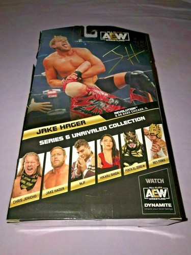 AEW UNRIVALED SERIES 6 JAKE HAGER #46 **NEW** - Picture 9 of 11