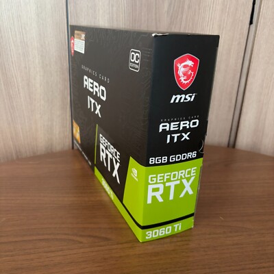 h*i様 中古品 MSI GeForce RTX 3060Ti AERO ITX 中古】MSI GeForce RTX 3060 Ti AERO ITX 8G OC LHR RTX3060Ti