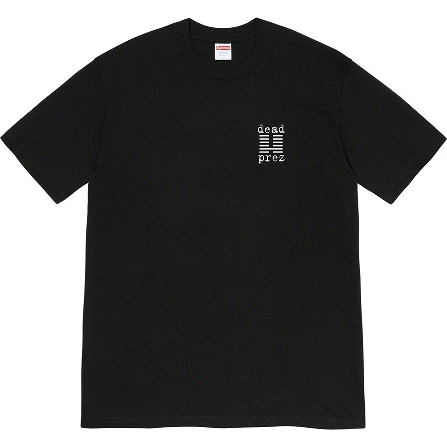 *SCELLÉ* Tee shirt noir Supreme dead prez   Taille S