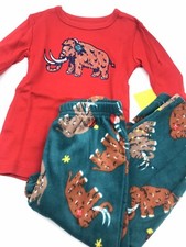 Toddler Pajama Set Size 18m Boys 2pc Matching Sleepwear Children Kids Baby