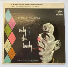 FRANK SINATRA SINGS FOR ONLY THE LONELY-CAPITOL EAP 1-1053-EP 7" 45rpm-1958 VG+