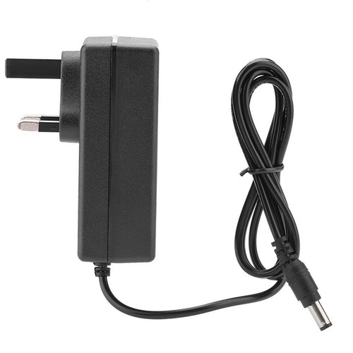 UK Battery Charger AC 220-240V DC 21V 2A Battery Charger Safe Charge Black - Picture 8 of 15