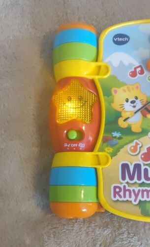 VTech Musical Rhymes Book Red & Yellow Baby Toddler Learning Toy - Imagen 5 de 12