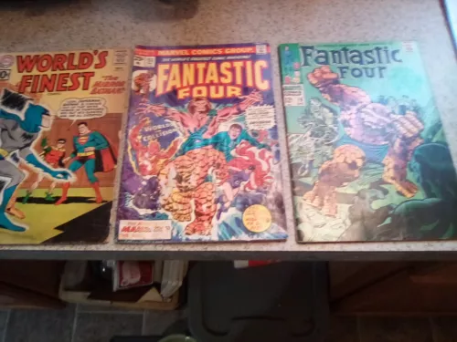 50% Off! Fantastic Four 79 World's Finest 121 Fantastic Four 153