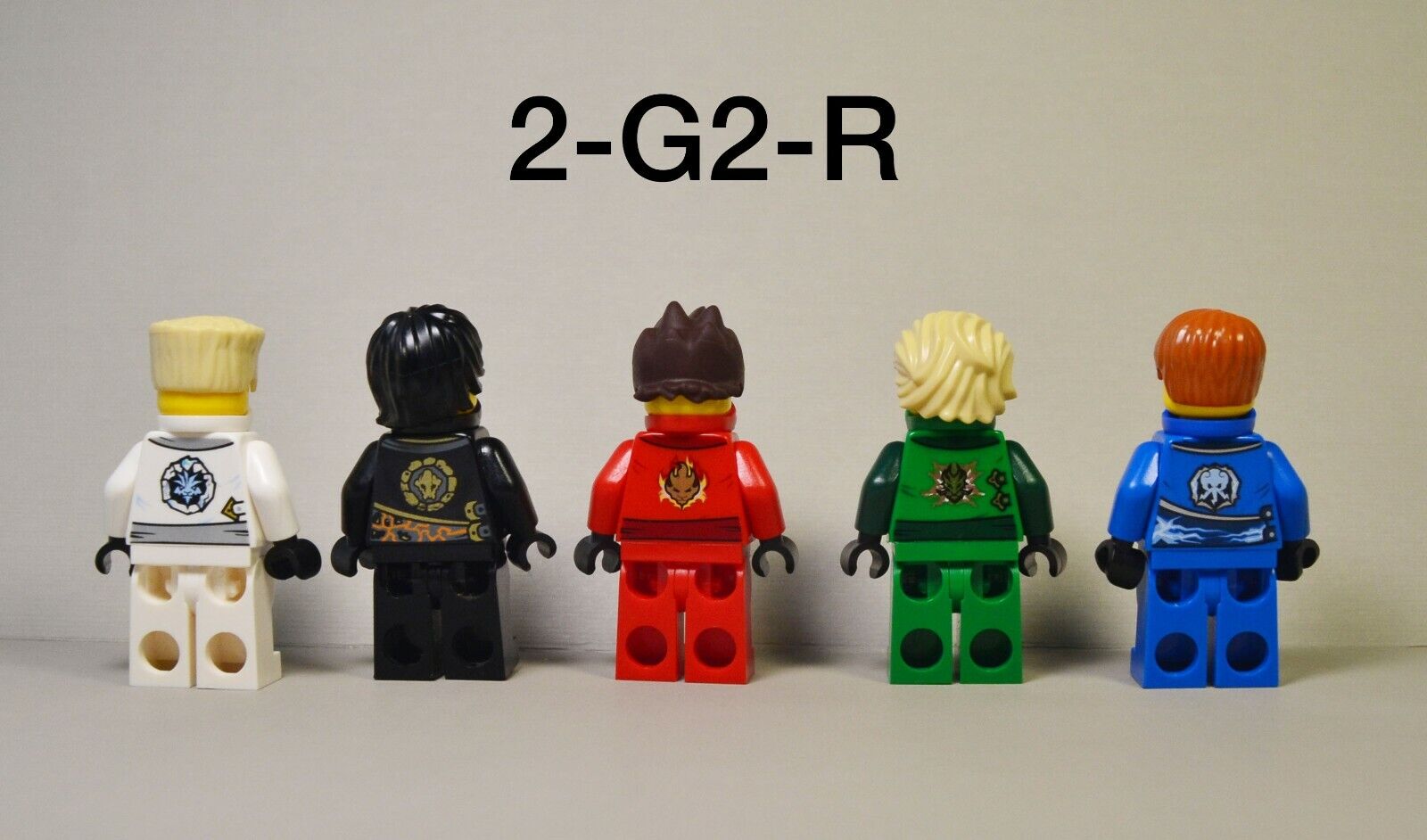 LEGO Ninjago Techno Robe Rebooted Minifigures Lot Jay, Lloyd, Cole, Zane –