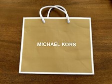 Michael Kors Gift Shopping Bag Tote- Large 15x11 Inches