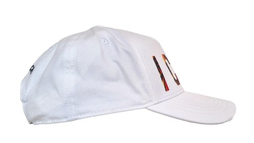DSQUARED2 cappello berretto Baseball uomo icon BCM0668 bianco palme - Picture 3 of 6
