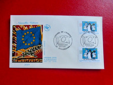 FDC  1er jour : 2001  Conseil de L' Europe  ( Nouvelles Valeurs )