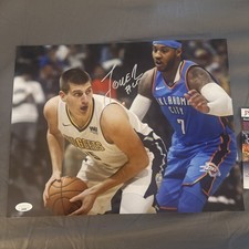Autographed/Signed Nikola Jokic Denver Nuggets 11x14 Basketball Photo JSA COA