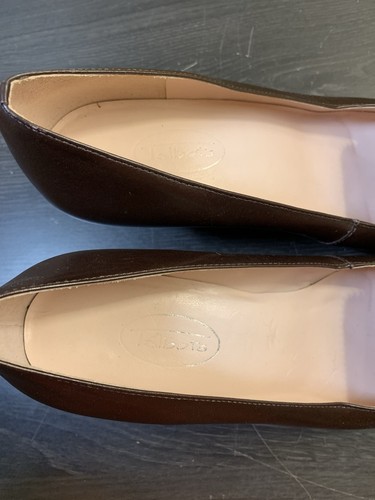 Talbots Brown Heaton Leather Tassel Loafer Pumps Womens Size 9B - Photo 10/13