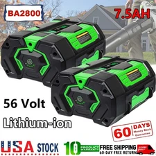 7.5AH/10.0Ah For EGO Power & BA1400T BA2800T 56VOLT Li-ion Battery BA4200 BA2800