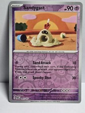 sandygast pokemon card value Pokmon twilight masquerade Pokmon Hit Points80 HP Form Sandygast #91 Prices | Pokemon