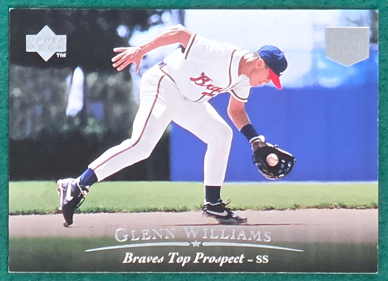 Glenn Williams - 1995 Upper Deck Minor League #34 - Atlanta Braves Future Stock