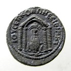 NISIBIS MESOPOTAMIA AE26_____Philip II - Roman Provincial_____TETRASTYLE TEMPLE — photo 1