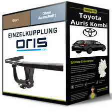 Starre Anhängerkupplung für TOYOTA Auris Kombi 07.2013-03.2019 Typ E18 Oris NEU