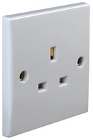 Pro Elec - Ungeschaltete 1-Gang Steckdose