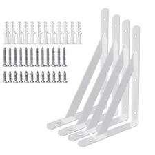 Heavy Duty Shelf Brackets Wall Mount Steel Bracket Wall Brackets for Shelves 