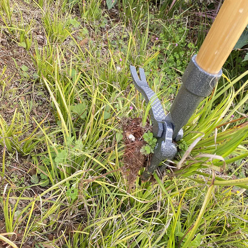 Garten Unkrautentferner Metall Klaue Fußpedal abnehmbar robust