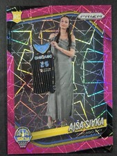 2025 Panini Prizm WNBA Ajsa Sivka Pink Velocity Prizm /79 #85 RC