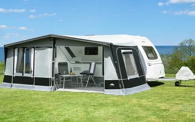 DWT Prime Air II Gr. 61 Reisevorzelt Camping Outdoor Wohnwagen B-Ware