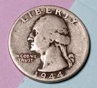 1944 Washington Silver Quarter 82-Years-Old @ MELT*