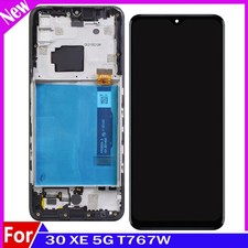 Replace 6.52" LCD Display Touch Screen Digitizer w/Frame For TCL 30 XE 5G T767W