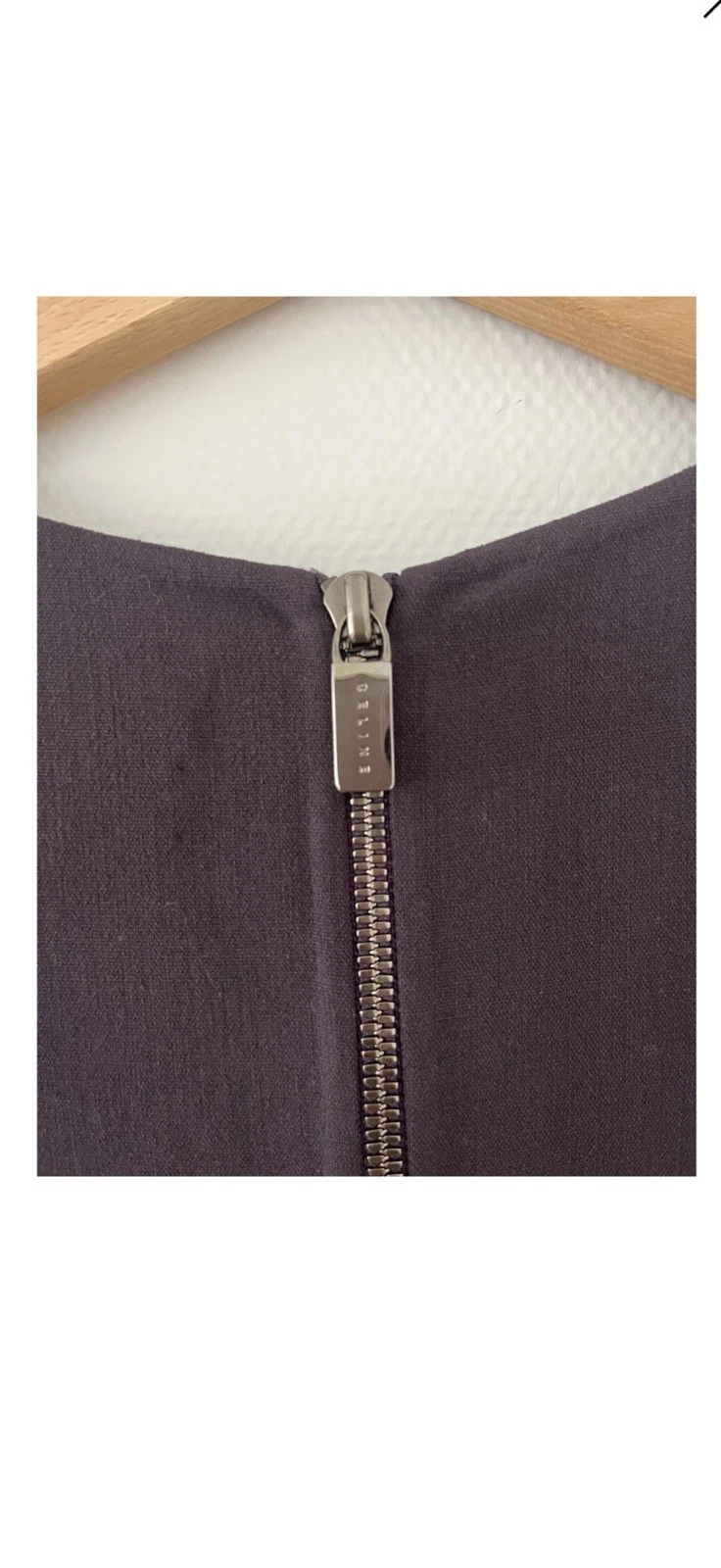 Splendido abito CELINE melanzana viola EU36 UK8 ottime condizioni