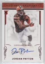 2016 Panini National Treasures Red Jersey Number 39/84 Jordan Payton Auto 4fb