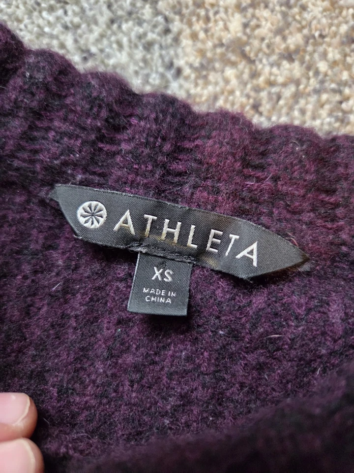 Athleta 羊毛/羊绒混纺毛衣 XS — 第 2/4 张图片