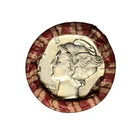 Unsearched Sealed Wheat Penny Roll w/ 90% Silver Mercury Dime &BU Reverse Enders