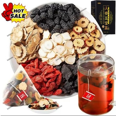 Ginseng six treasure tea , Kidney tea ,liver tea , red date tea , kidney health