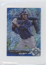 2017 Bowman Chrome Minis Prospects Blue Shimmer Refractor Garrett Whitley nu7