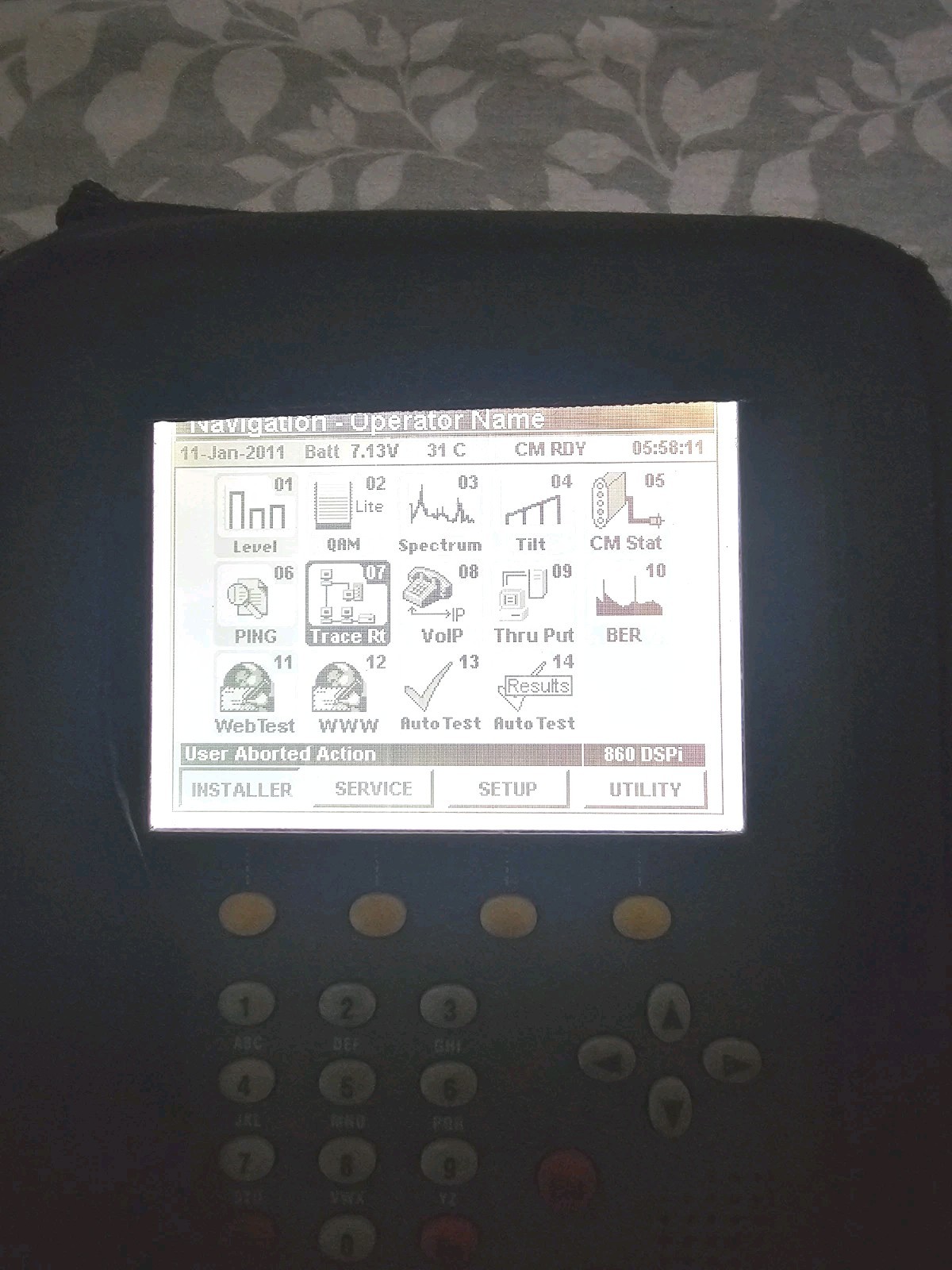 Trilithic 860DSPi Multi-Function Interactive Cable Analyzer