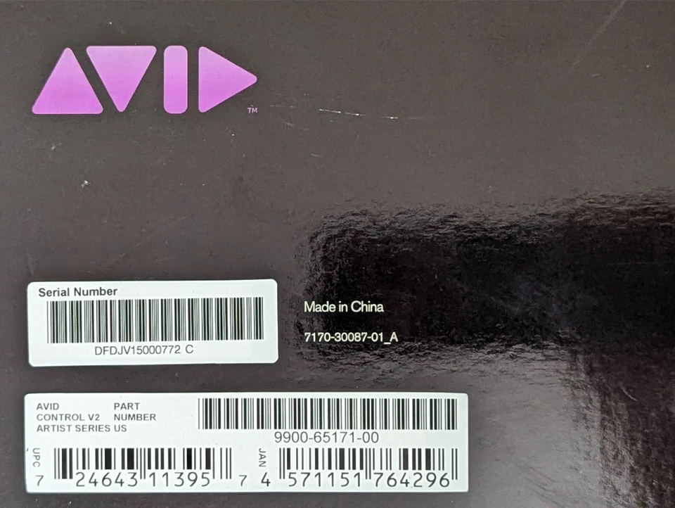 Avid Artist Control 4-Fader Control Surface Touch Screen - Studio Liquidation - Image 3 of 4