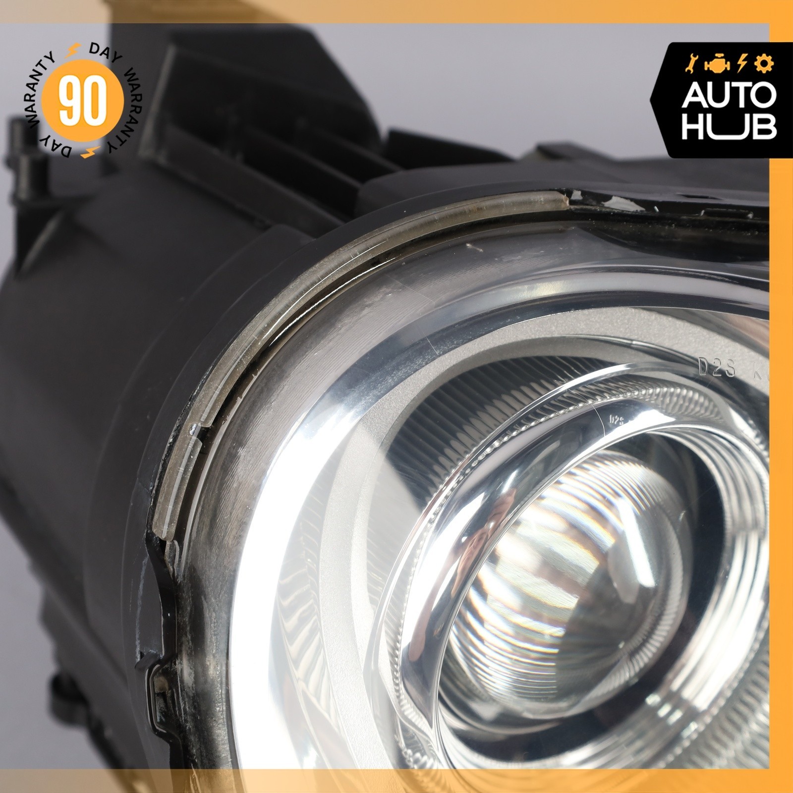 03-08 Bentley Continental GT GTC Right Side Headlight Lamp Xenon 3W1941016M OEM