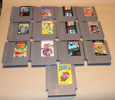 (BE0616) 13x Nintendo NES Spiele Konvolut Sammlung US Spiele