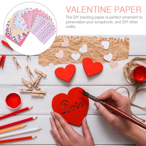 24 Sheets Taschenmaterial Papier Scrapbooking -Papier Hand - Bild 3 von 12