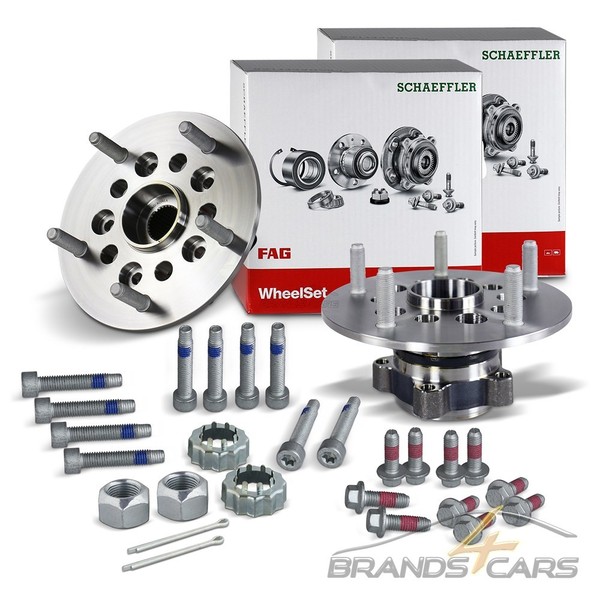 Schaeffler FAG 2X Radlager Vorne FÜR Ford Tourneo Custom V362 Transit V363-image