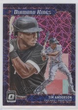 2021 Donruss Optic Diamond Kings Pink Velocity Prizm 57/249 Tim Anderson #7 0s1o