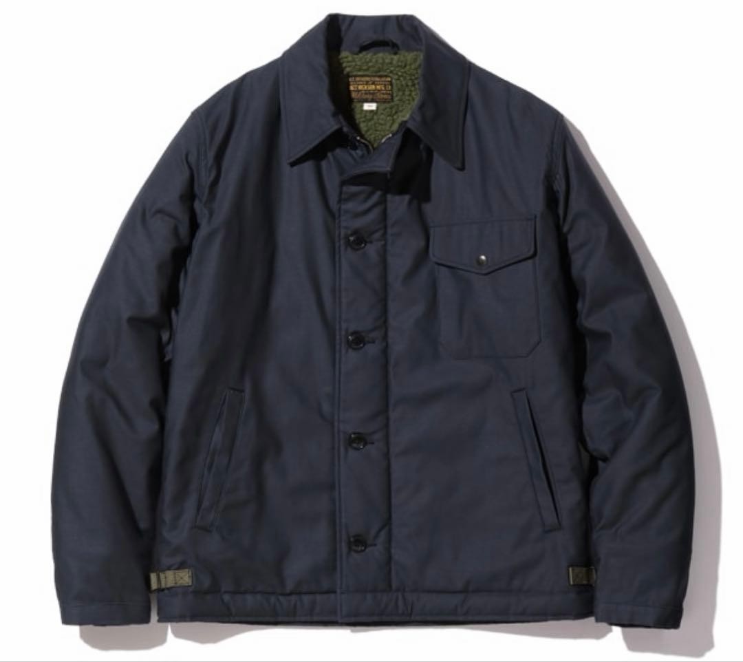 Buzz Rickson'S A-2 Deck Jacket Navy - image 1