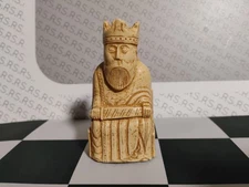 STUDIO ANNE CARLTON ISLE OF LEWIS CHESS PIECE KING 3.5"