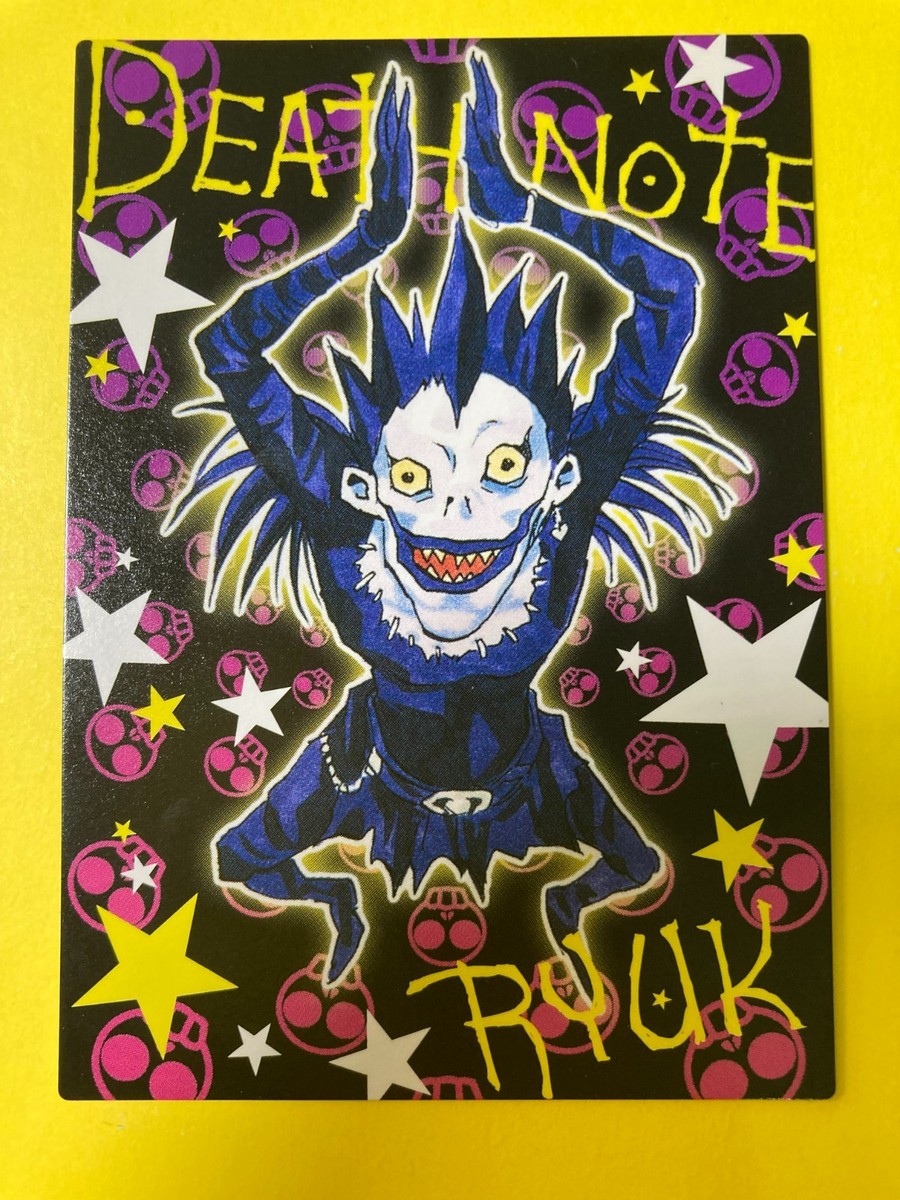 DEATH NOTE トレーディングカード KONAMI SR Death Note Trading Cards Special Edition Anime No.50 Ryuk KONAMI