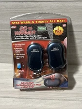 Go Warmer Rechargeable Hand Warmer - 2 Pack-New