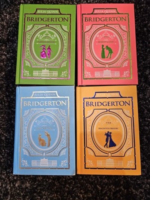 Bridgerton Complete 8-Book Special Collector's Edition Hardcover Set In 4 Volume