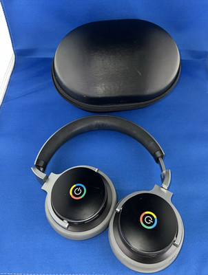 Google GID6B Wireless Noise Cancelling Bluetooth Headphones w/ Case Cable BUNDLE