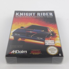 Nintendo NES Spiel: Knight Rider - OVP CIB Komplett (PAL-B EEC)